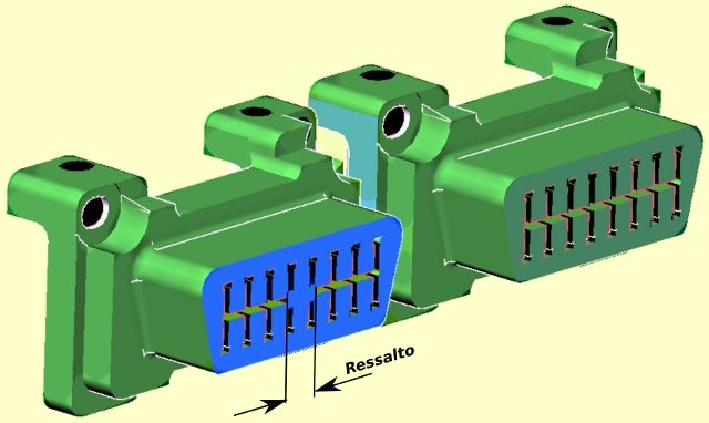 Conector OBD2 24V x 12V
