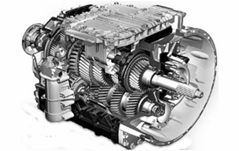 Foto transmissão automatizada Volvo IShift