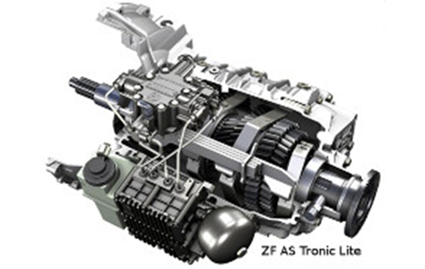 Foto transmissão automatizada ZF AS-Tronic Lite